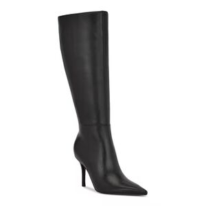 Nine West Black Heeled Boots